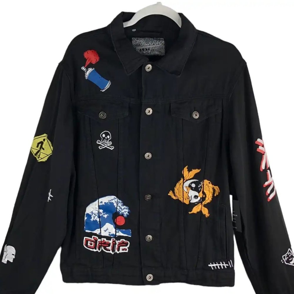 Tokyo Drift Statement Denim Jacket